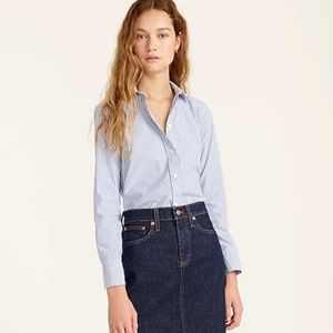 J.Crew Slim Stretch Perfect Shirt in Classic Stripe